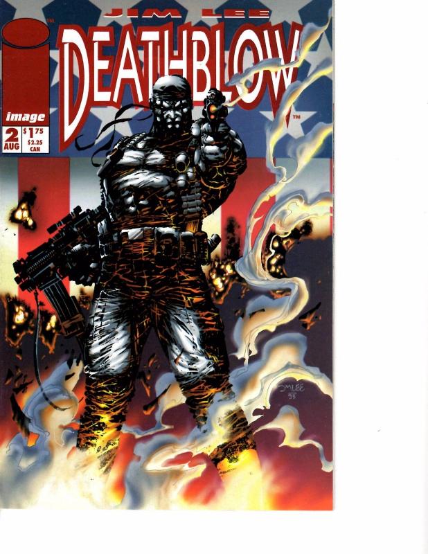 Lot Of 3 Deathblow Image Comic Book #1 2 26 Thor J193