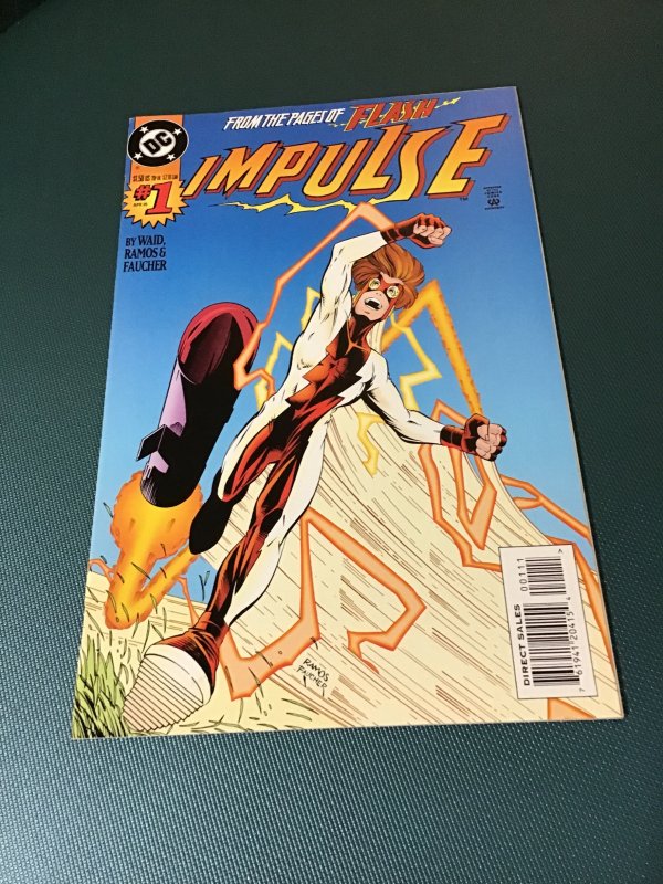 Z Impulse #1 (1995) Suoer-High-Graden NM from the pages of Flash…