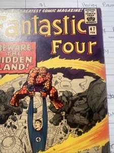 Fantastic Four #47 (Marvel Comics February 1966) Jack Kirby Cover Silver Age