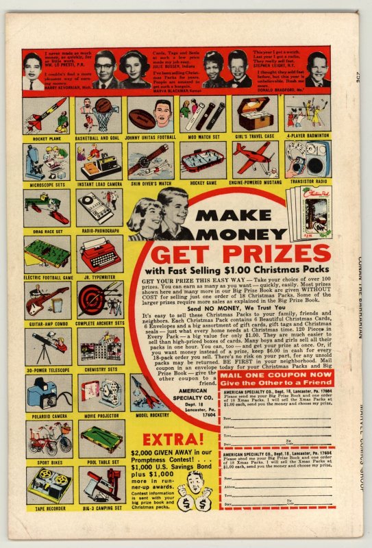 Conan the Barbarian #11 (1971)