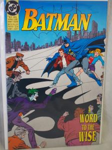 Batman Word to the Wise in VF/NM condition.  Rare Cdn Zeller's Exclusive...