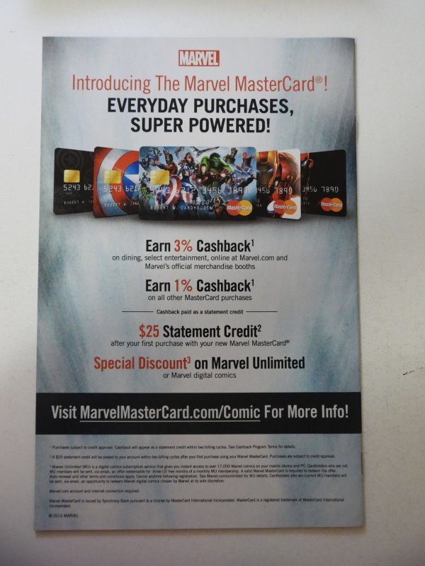 Death of X #2 Choi Cover (2016) NM Condition