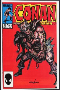 Conan the Barbarian #163 Direct Edition (1984) Conan