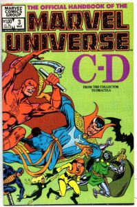 MARVEL UNIVERSE #3, VF/NM, Frank Miller,  John Byrne , 1983