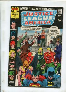 JUSTICE LEAGUE OF AMERICA #88 (7.0) THE LAST SURVIVORS OF EARTH! 1971