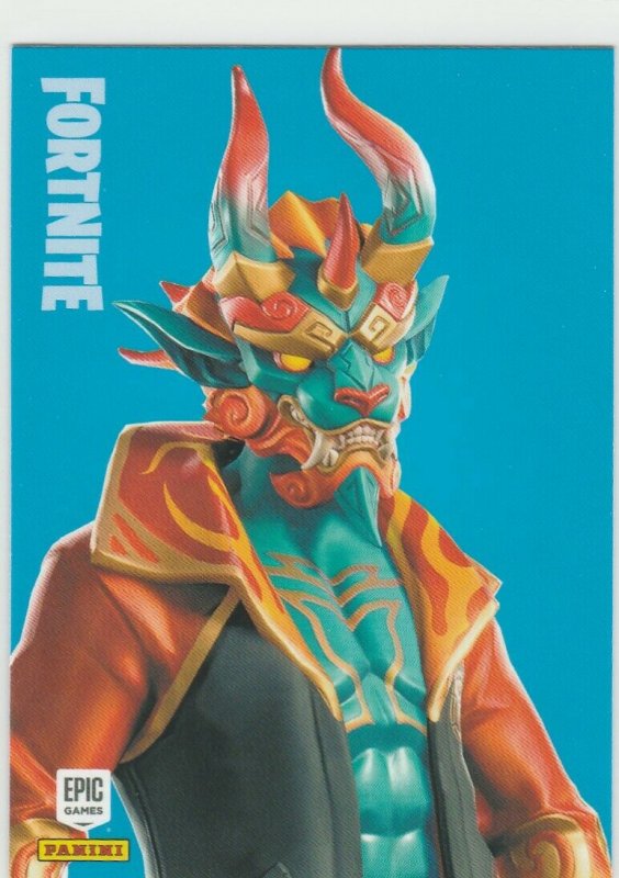 Fortnite Firewalker 186 Rare Outfit Panini 2019 trading card series 1