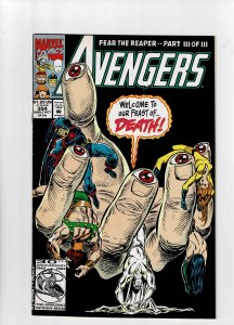 Avengers #354 (1992) Another Fat Mouse Almost Free Cheese 4th menu item (d)
