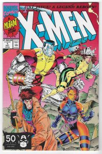 X-Men #1 Colossus and Gambit Cover (1991)