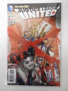 Justice League United #9 Harley Quinn Cover (2015)
