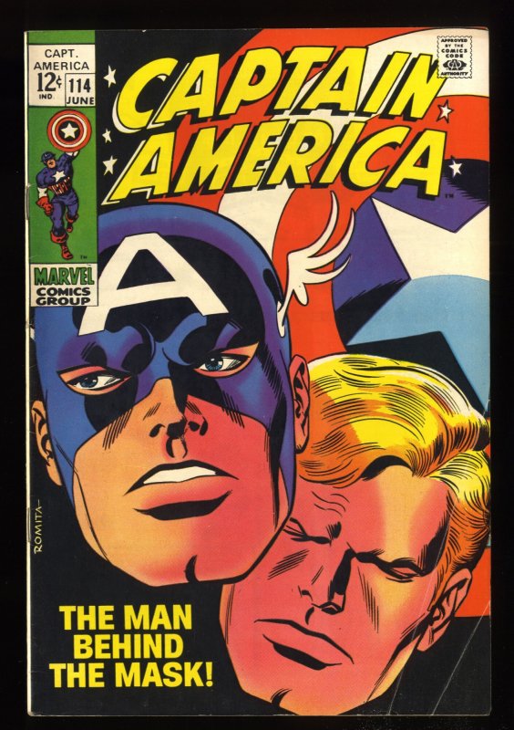 Captain America #114 FN- 5.5