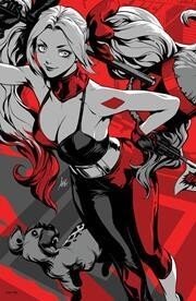 Harley Quinn Black White Redder #1 Cvr F Argterm Foil Var DC Comics Comic Book