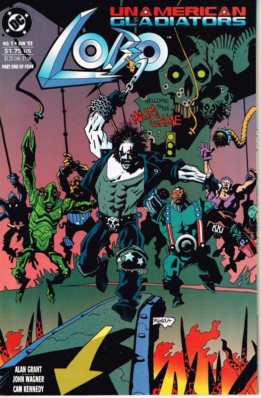 Lobo: Unamerican Gladiators #1 (1993)