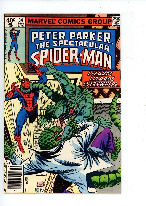 The Spectacular Spider-Man #34 (1979) Spider-Man Marvel Comics