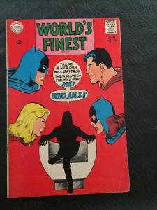 WORLD FINEST #176/ 1967 / ADAMS C/A /  J'ONZ-J'ONZZ ORIGIN-DETECTIVE #225
