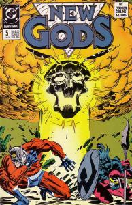 New Gods (3rd Series) #5 FN ; DC | Mark Evanier Mushroom Cloud
