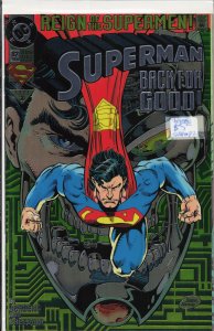 Superman #82 Chromium Cover (1993) Superman