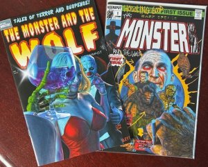 Mark Spears The Monster And The Wolf #1 Star Wars +Misfits covers (2025) LOT