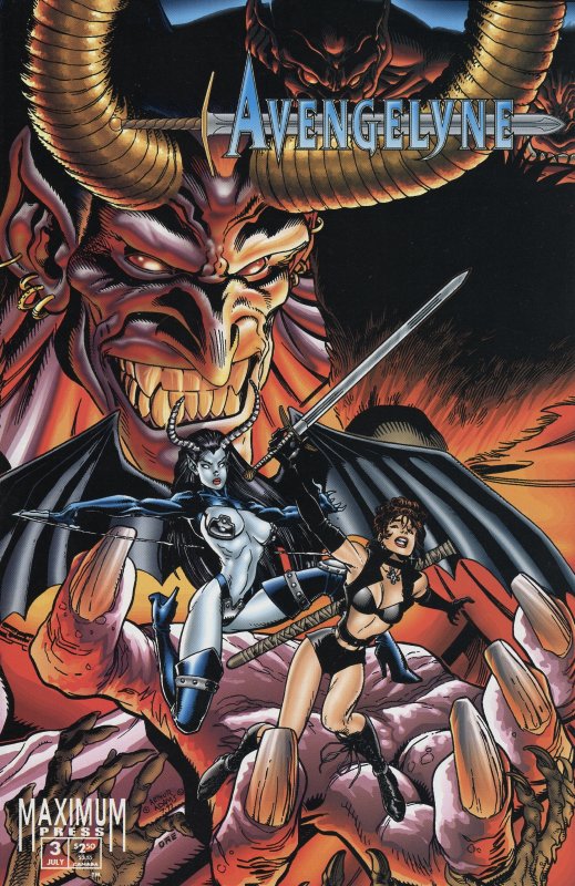 Avengelyne Lot (1995) Lot of 4