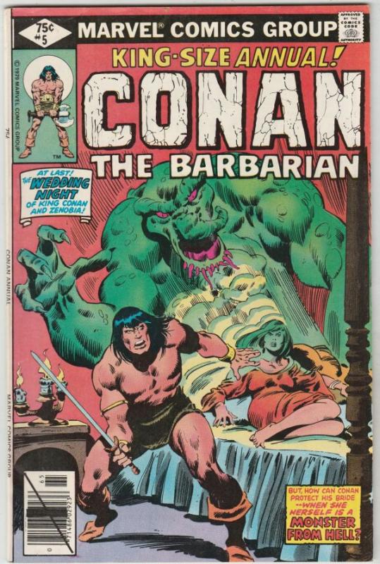 Conan the Barbarian King-Size #5 (Jan-79) NM- High-Grade Conan the Barbarian