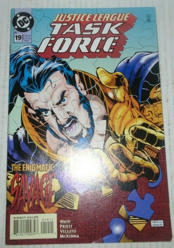 Justice League Task Force # 19 January 1995 Marvel
