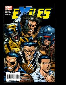 12 Exiles Marvel Comics # 78 79 80 81 82 83 84 85 89 90 91 92 Spider-Man EK10 