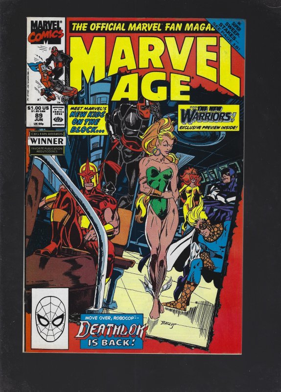 Marvel Age #89 (1990)