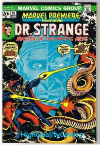 MARVEL PREMIERE 10,Dr Strange,Death Ancient One,1972,FN