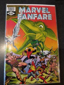 MARVEL FANFARE #3 HIGH GRADE SAURON X-MEN ISSUE