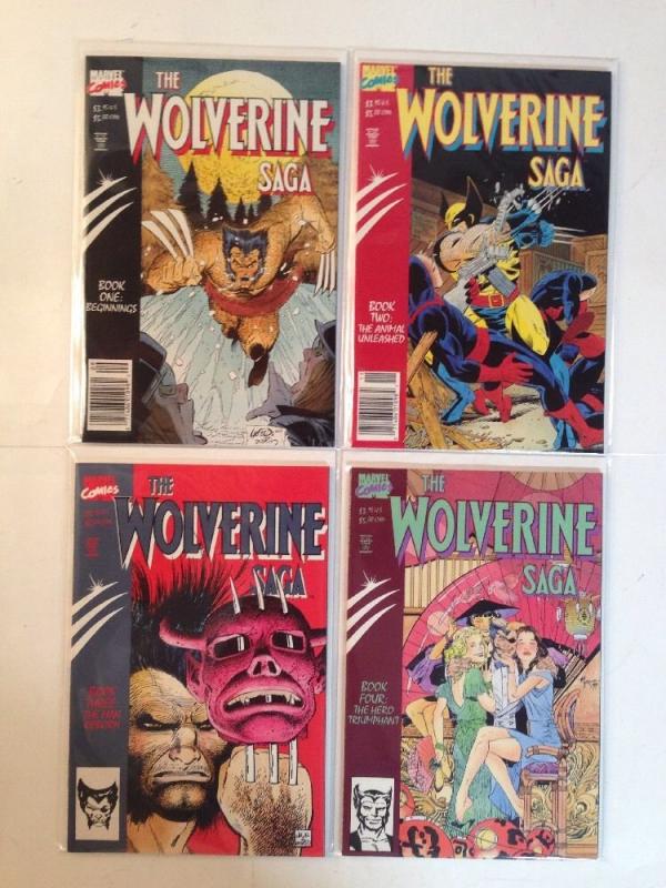 Wolverine Saga 1-4 Complete Near Mint Lot Set Run