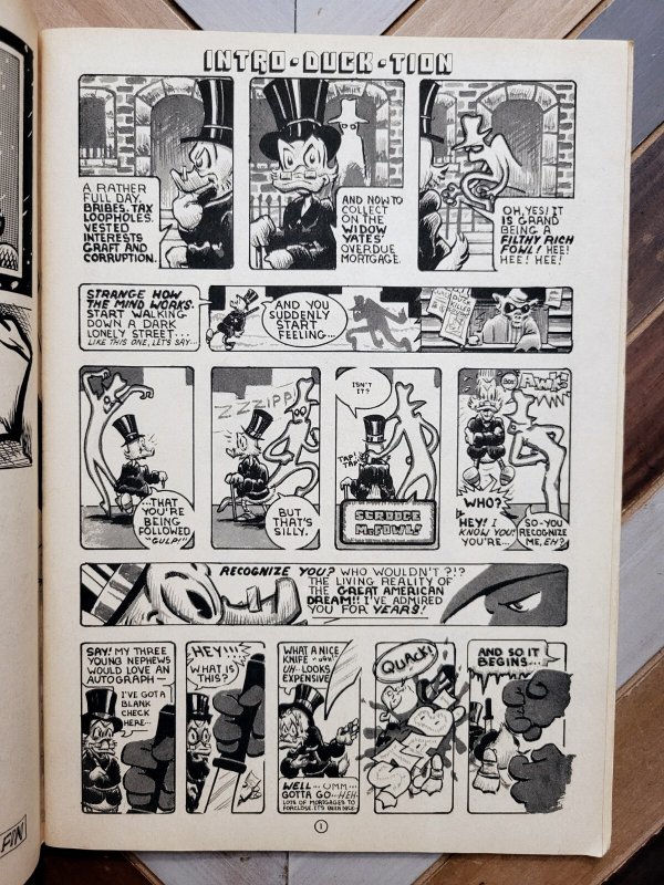 Quack #3 1st Printing by Sim, Gilbert, Leialoha, Shaw (Star Reach 1977) FN+ 6.5