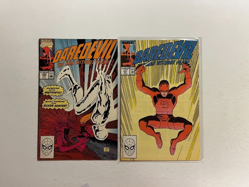 4 Daredevil Marvel Comics Books #210 211 271 282 19 JW11