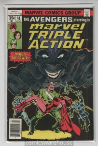 MARVEL TRIPLE ACTION (1972 MARVEL) #41 VF A97273