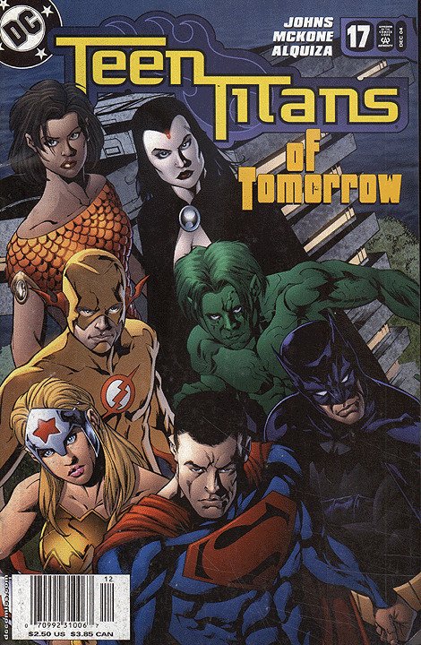 TEEN TITANS  (2003 Series)  (DC) #17 NEWSSTAND Very Fine Comics Book