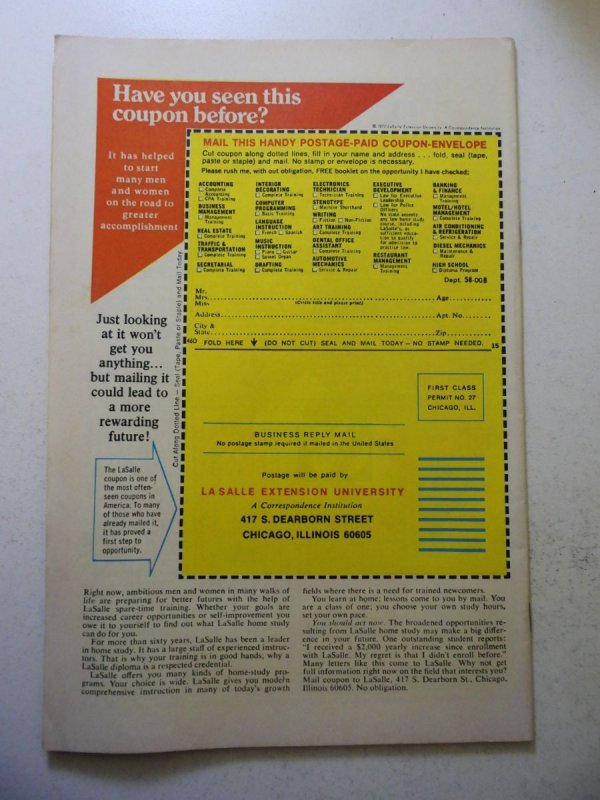 Daredevil #115 (1974) VG- Condition MVS Intact, chew on top right corner