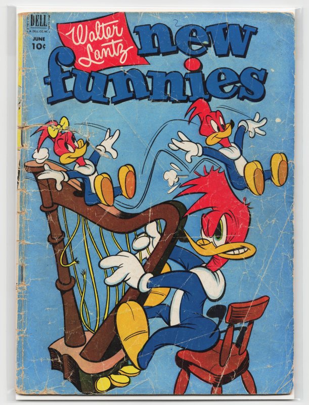 Walter Lantz New Funnies #184 (1952) Woody Woodpecker