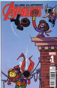 Avengers Annual #1 ORIGINAL Vintage 2016 Marvel Comics Skottie Young Variant