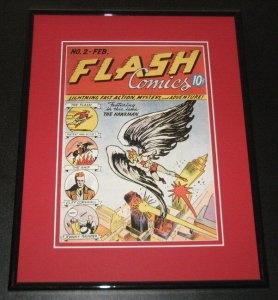 Flash Comics #2 Framed Cover Photo Poster 11x14 Official Repro