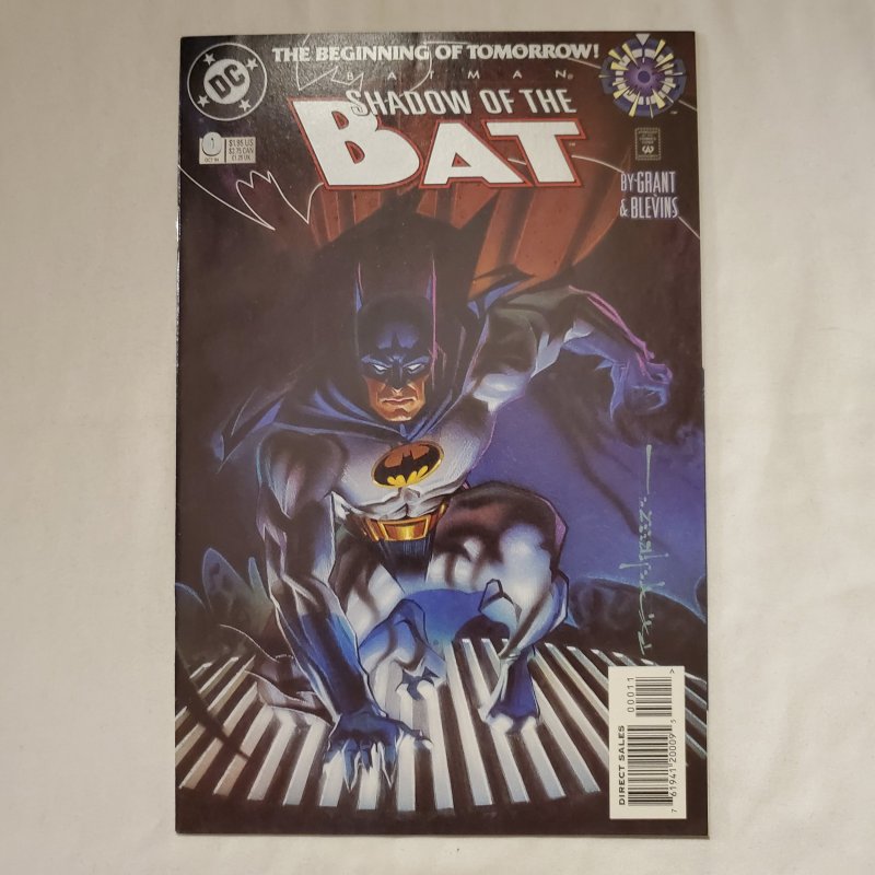 Batman Shadow of the Bat 0 Near Mint- Painted cover by Brian Stelfreeze