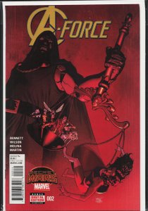 A-Force #2 (2015) God Emperor Doom