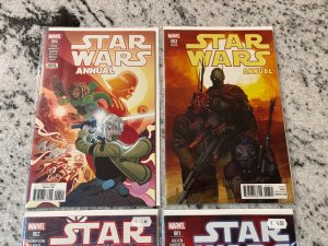 Lot Of 4 Star Wars Annuals # 1 2 3 4 NM Marvel Comic Books Darth Vader 8 J433