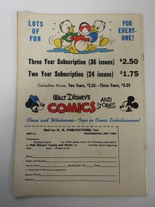 Walt Disney's Comics and Stories #62 (1945) VG+ Condition