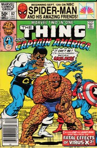 Marvel Two-in-One #82 (1981) The Thing