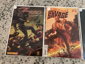 3 Comic Books Zorro # 13 + Doc Savage # 4 + Thulsa Doom #3 NM 1st Prints 23 J801 