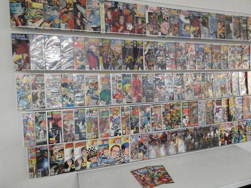 Huge Lot 120+ Comics W/ Star Trek, X-Men, Transformers, +More! Avg FN+ Cond!
