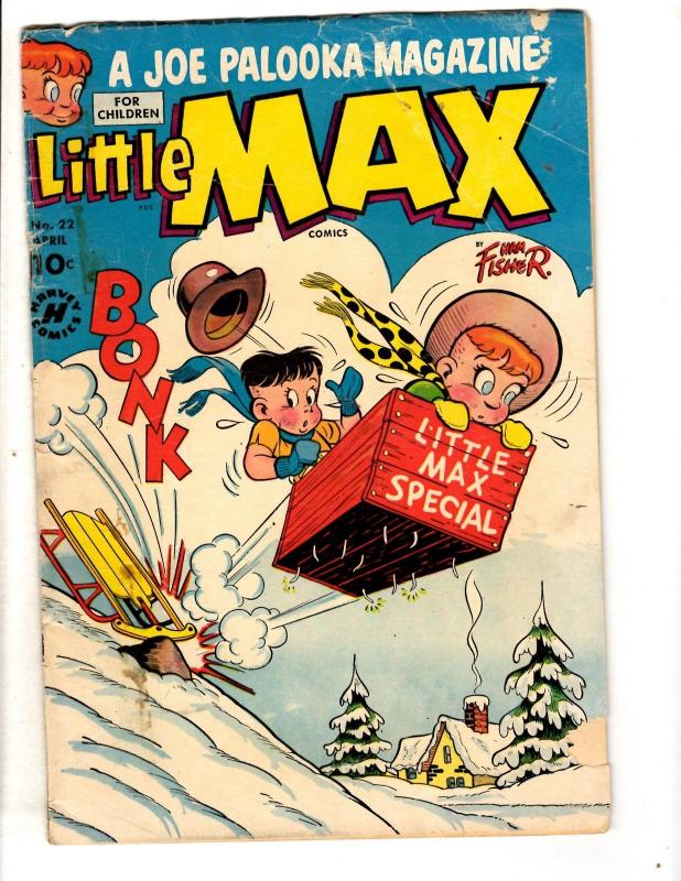 Little Max # 22 VG Harvey Comic Book Ham Fisher Wild Animal Little Folks JL28