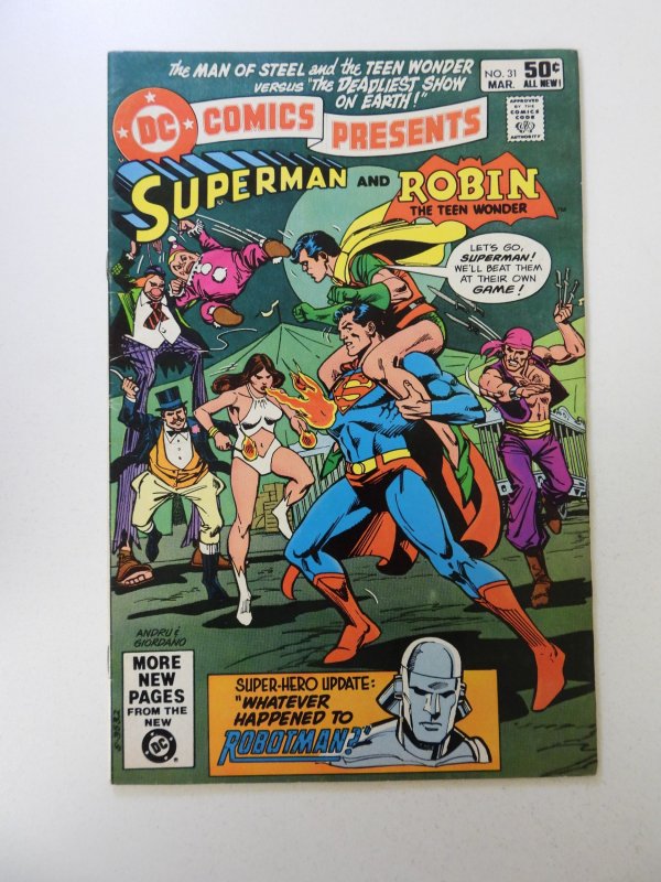 DC Comics Presents #31 (1981) FN condition