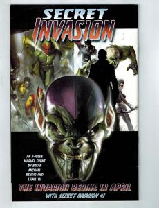 Secret Invasion Saga Marvel Comic Books Avengers Iron Man Wolverine!! S95