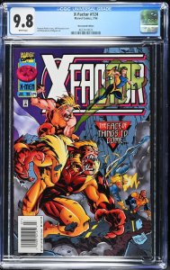 X-Factor #124 (7/96) Graded CGC 9.8 Newsstand Edition