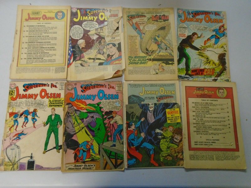 Silver + Bronze age Jimmy Olsen reader comic lot 40 different issues