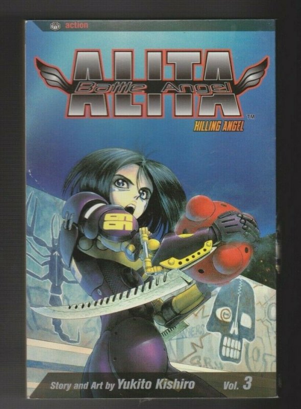 ALITA BATTLE ANGEL VOL.3 KILLING ANGEL story & art by YUKTO KISHIRO english 